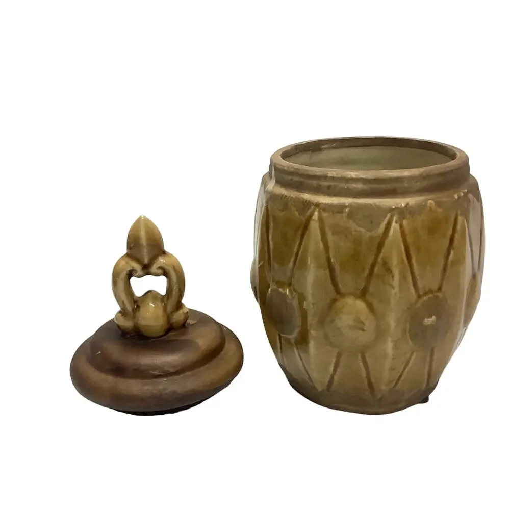Covered Decorative Vase
